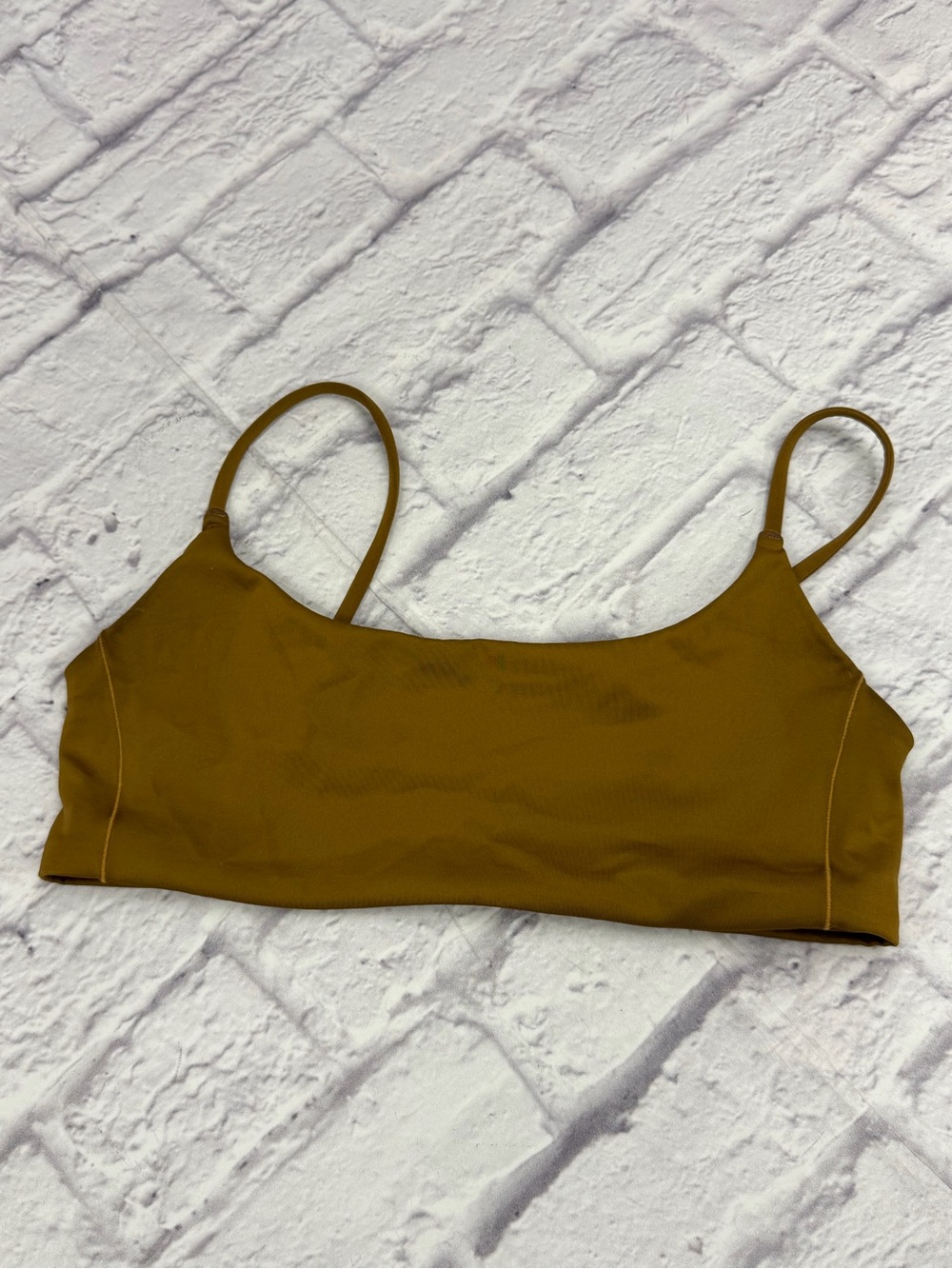 Left On Friday High Waist Bikini Brown Sz M EUC Swim Pool Beach Capsule Minimal - Picture 10 of 17